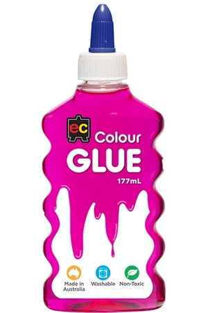 Coloured Glue 177ml - Magenta
