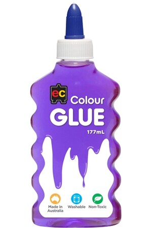Coloured Glue 177ml - Purple
