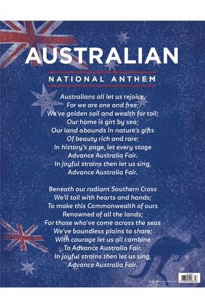Australian National Anthem Chart