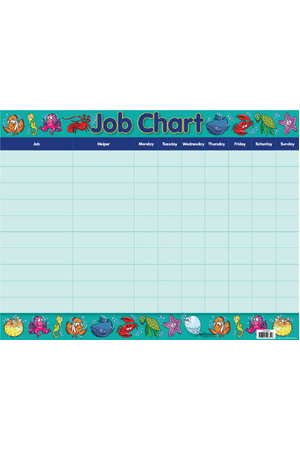 Fishy Friends Job Chart (Previous Design)