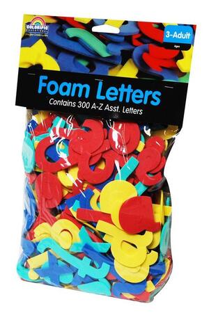 Foam Letters (3.5 x 5cm) - Pack of 300