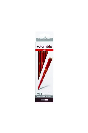 Columbia Cadet Lead Pencil - Hexagon: 2B (Box of 20)