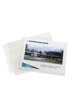 A4 Heavy Weight Sheet Protectors with Flap - Pack of 10 (200mic)