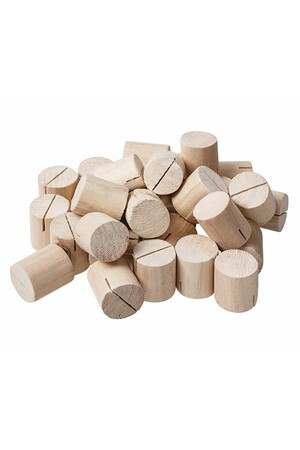 Wooden Model Stands - Pack of 30