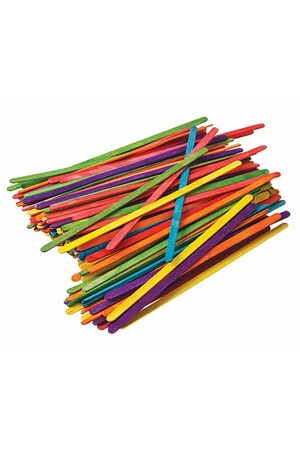 Wooden Spills - Coloured (Pack of 500)