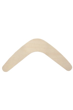 Wooden Boomerangs - Pack of 10