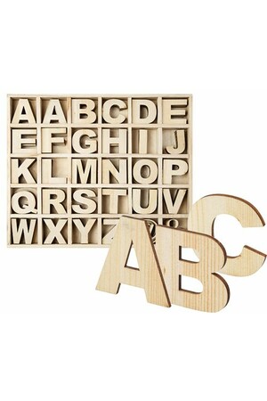 Wooden Alphabet Box