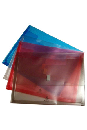 Colby Polywally File (Foolscap) 325F: Assorted (Pack of 12)