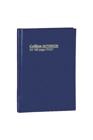 Collins No. 5800 Notebook: A4 - Blue (168 Pages)