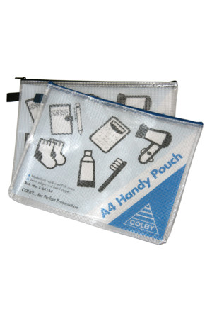 Colby Handy Pouches C641 - A4: Blue