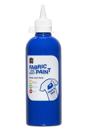 Fabric And Craft Paint 500ml - Dark Blue