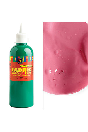 Fabric And Craft Paint 500ml - Pink
