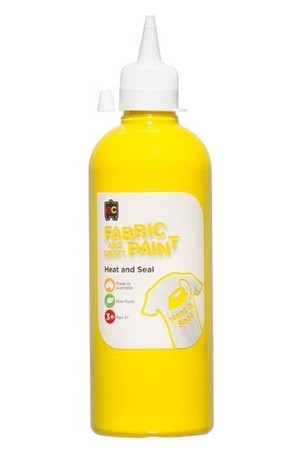 Fabric And Craft Paint 500mL - Yellow