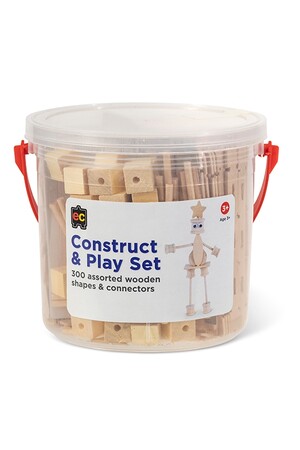 Natural Construct & Play - Jar of 300
