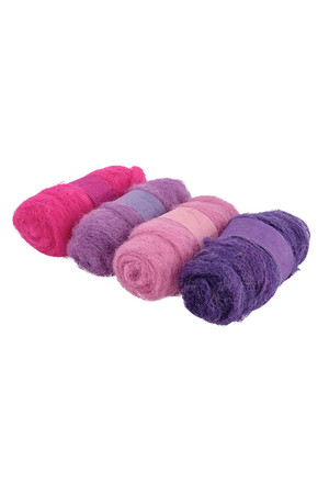 Crafting Combed Wool - Coarse: Pretty Pack