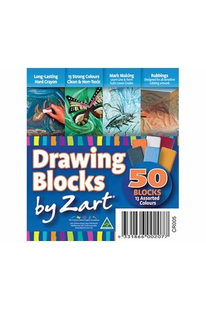 Zart - Drawing Blocks: Pack of 50