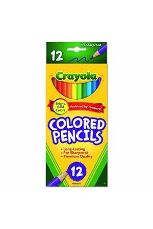 Crayola Coloured Pencils - Pack of 12