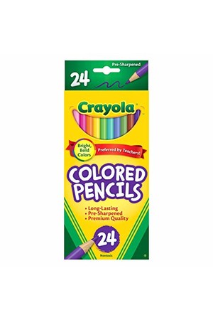 Crayola Coloured Pencils - Box of 24