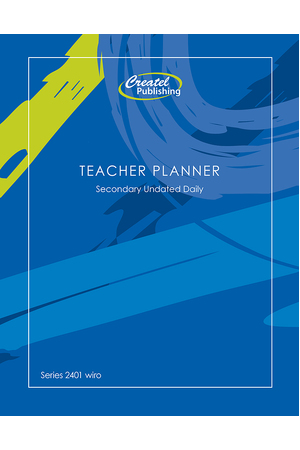 Secondary Undated Planner (Daily) - Wiro Bound