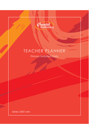 Primary Undated Planner (Daily) - Wiro Bound