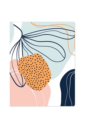 Teacher's Notebook - Abstract Garden