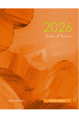 Primary Planner 2026 (Weekly) - Wiro Bound