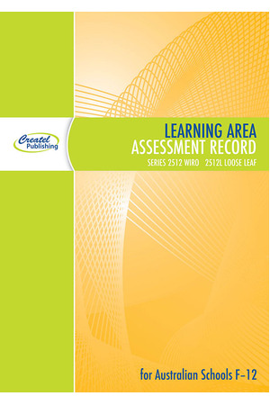 Learning Outcomes Assessment Record Book (F-12) - Wiro Bound