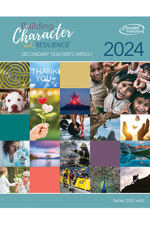 Secondary Building Character and Resilience (BCR) Planner 2024 (Weekly)