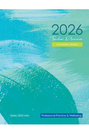 Professional Practice Secondary Planner 2025 (Weekly) - Wiro Bound