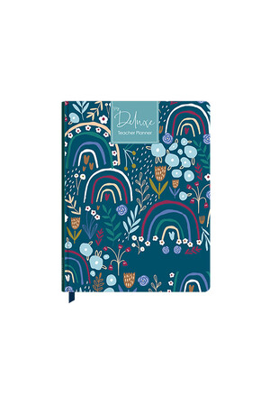 Deluxe A5 Compact Planner 2026 (Daily) - Rainbow Fields