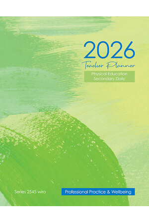 Physical Education Strategy Planner 2026 (Daily) - Wiro Bound