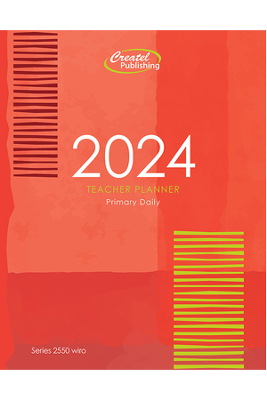 Primary Planner 2024 (Daily) - Wiro Bound