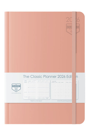 Classic Planner 2026 (Weekly) - Blush