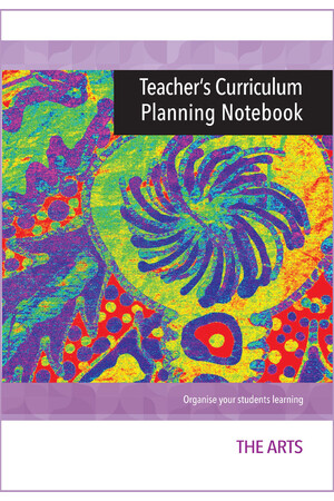 Teacher's Curriculum Planning Notebook - The Arts