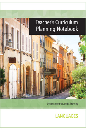 Teacher's Curriculum Planning Notebook - Languages