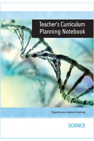 Teacher's Curriculum Planning Notebook - Science