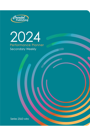 Performance Planner Secondary 2024 (Weekly) - Wiro Bound