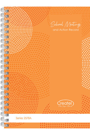 School Meeting Record Book - A5