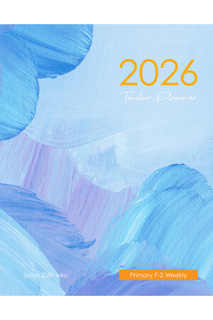 Primary F-2 Planner 2026 (Weekly) - Wiro Bound