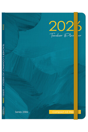 Compact A5 Teacher's Planner 2026 (Weekly) - Soft Cover