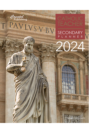 Secondary Catholic Planner 2024 (Weekly) - Wiro Bound