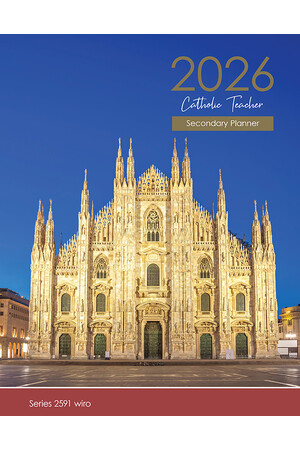 Secondary Catholic Planner 2026 (Weekly) - Wiro Bound