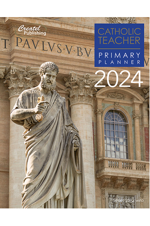 Primary Catholic Planner 2024 (Weekly) - Wiro Bound