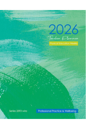 Physical Education Secondary Planner 2026 (Weekly) - Wiro Bound