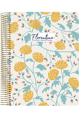 Florentina Premium Planner 2024 (Weekly) - Delicate Marigold