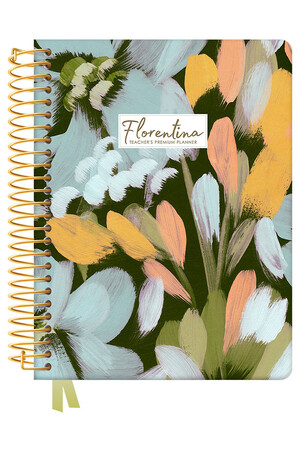 Florentina Premium Planner 2026 (Weekly) - Brushstroke Garden