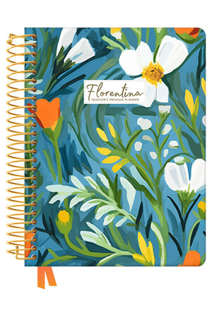 Florentina Premium Planner 2026 (Weekly) - Blue Meadows