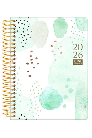 Luxe Planner 2026 (Weekly) - Emerald