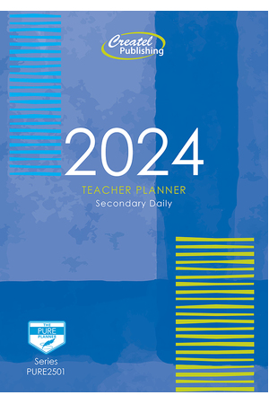 Secondary Pure Paperback Planner 2024 (Daily)