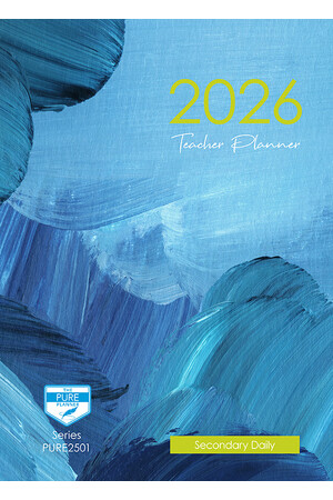 Secondary Pure Paperback Planner 2026 (Daily)